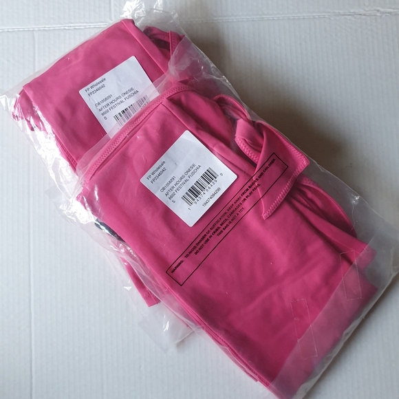 Free People Movement After Hours Onesie in Festival Fuschia - Sz Sm - Picture 10 of 12